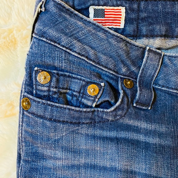 Womens True Religion low rise straight cut sz 25 - Picture 5 of 8
